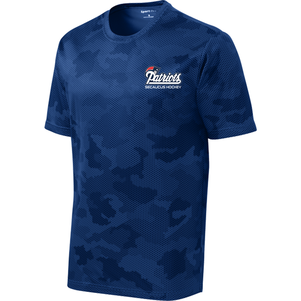 Secaucus Patriots Youth CamoHex Tee