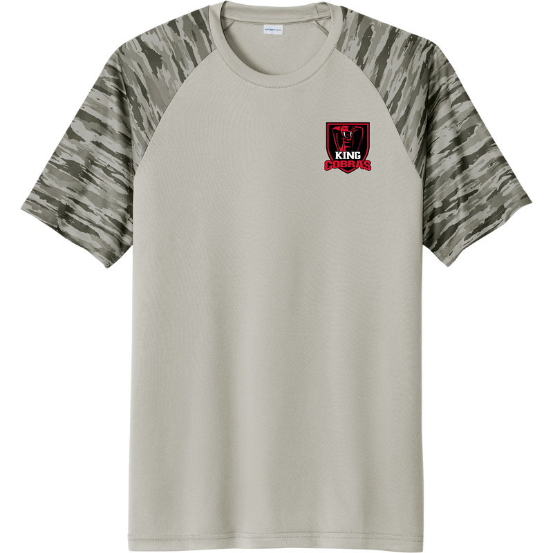 King Cobras Drift Camo Colorblock Tee